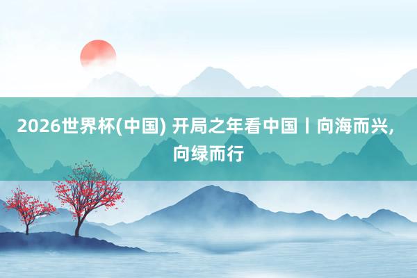 2026世界杯(中国) 开局之年看中国丨向海而兴， 向绿而行
